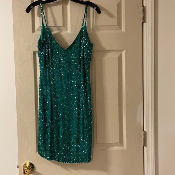 Dress Evening dress emerald green - Picture 12 of 16